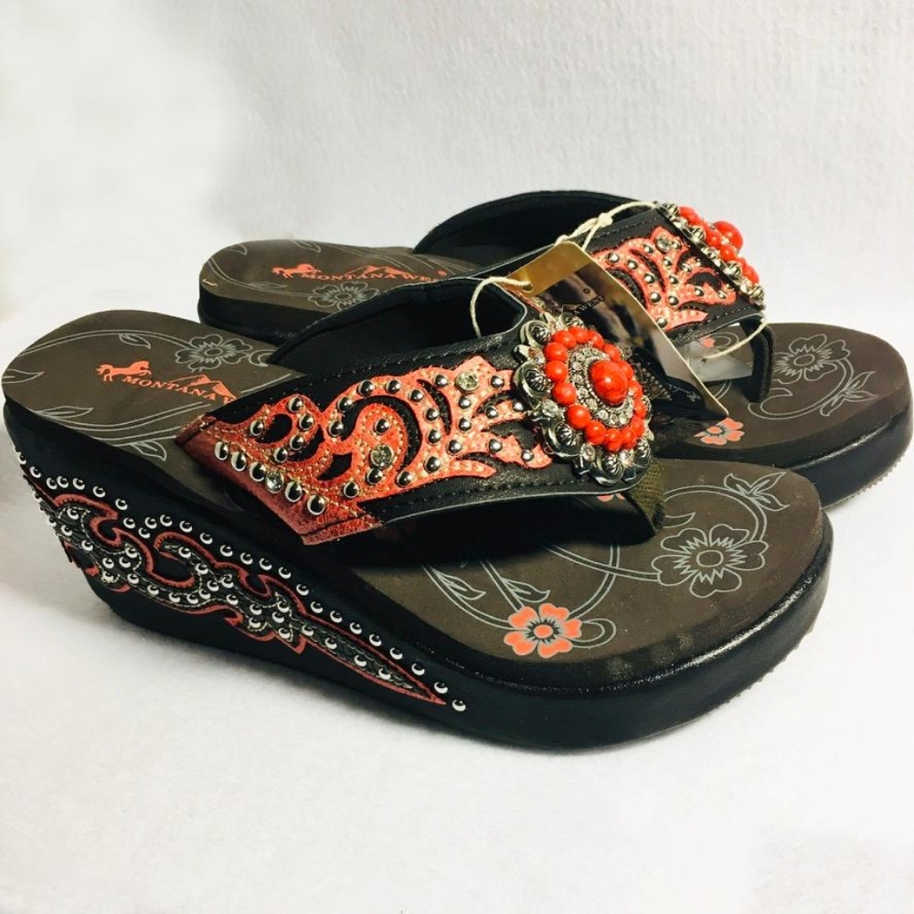 Montana West
Boot Scroll Platform Flip-Flo… - Picture 8 of 10